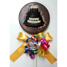 Birthday Chocolate lolly 
